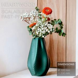 HEARTWOOD  |  Scalable Vase, fast-print
