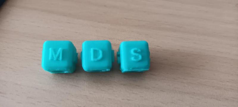 Customizable Letter Beads for Hoodie Drawstrings – OpenSCAD Included   