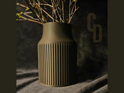 Vase Modern Stripe