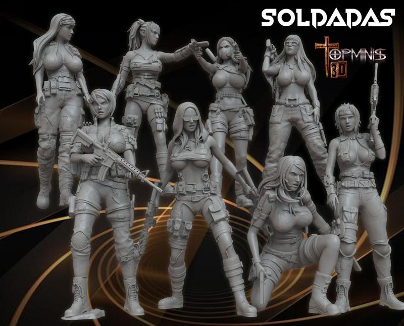SOLDIER WARRIORS FOR TABLETOP
