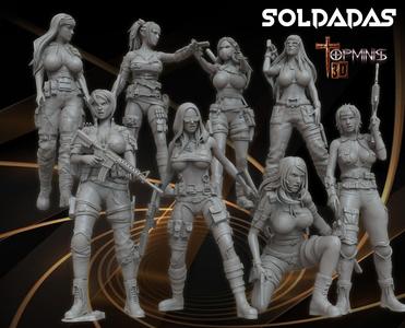 SOLDIER WARRIORS FOR TABLETOP