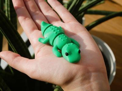 Tiny Cute Flexi Crocodile – Wiggle Croc