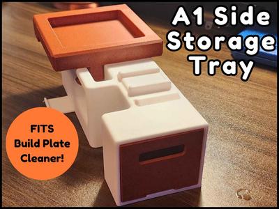A1 Side Storage Tray Attachment