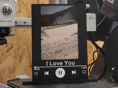Spotify Photo frame poster
