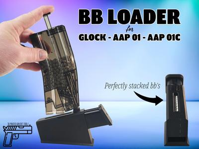 BB Magazine loader for Glock, AAP 01 & AAP 01-C