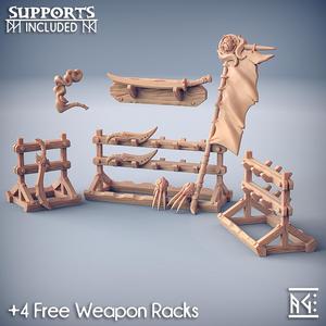 Weapons for Loot & Racks: Rakshakin Headhunters
