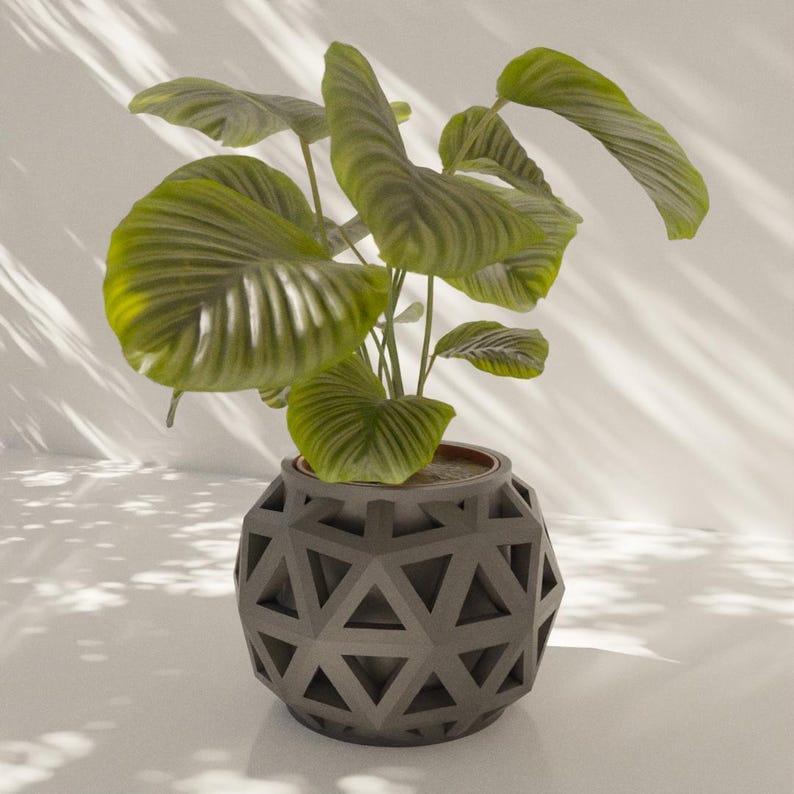 3d printing stl file of garden planter pot for 3d printer users