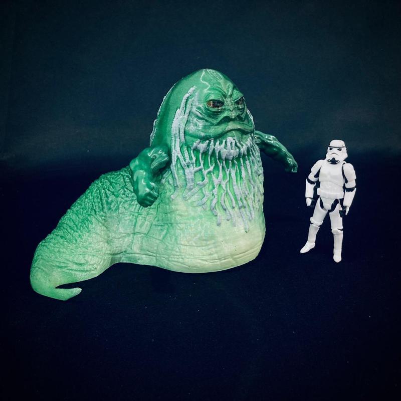 Zorba the Hutt ACTION FIGURE 2 FOR 3.75 IN & 6 IN DIORAMA
