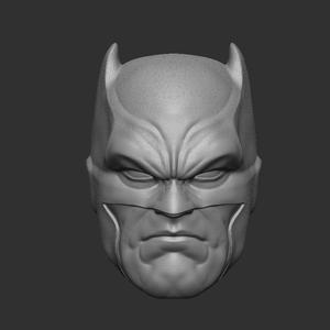 Flashpoint Batman – Headsculpt for Action Figures 3D print model