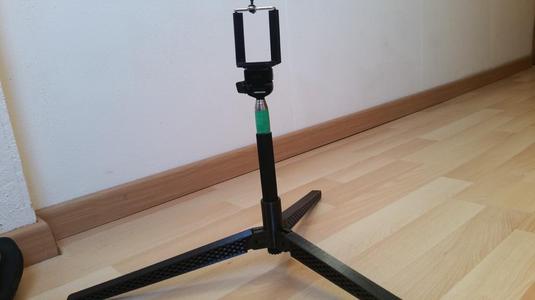Selfie stick tripod