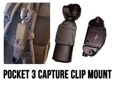 DJI Osmo Pocket 3 Peak Design Capture Clip Mount