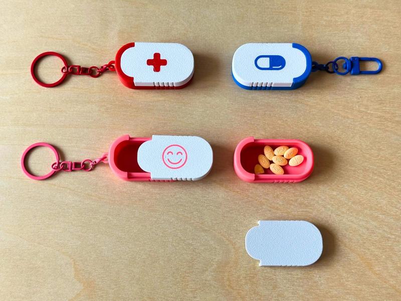 Pocket Mini Sliding Lid Pill Box (Only 10-14g)