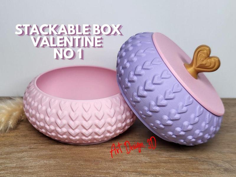 Jewelry Box Stackable Valentine No 1
