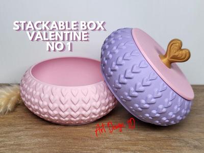 Jewelry Box Stackable Valentine No 1