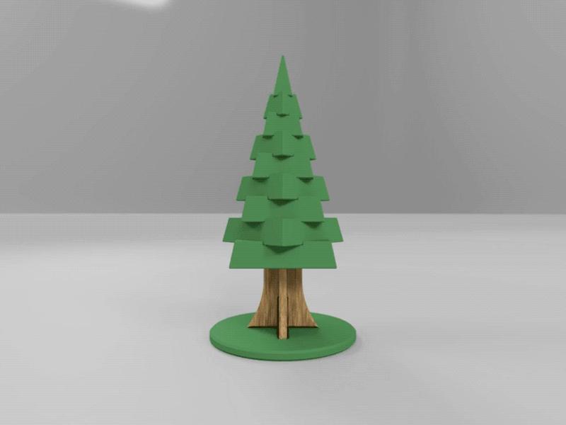 Stacked Christmas Tree