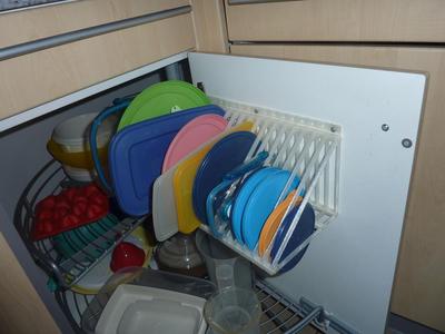 Lid/Cap/Plate Holder – for TUPPERWARE/-CLONE lids, plates or similar