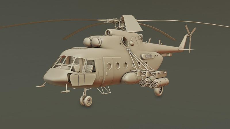Helicopter Mi-8 AMTSH