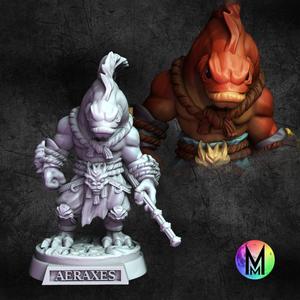 Aeraxes the Acolyth ( Kuo-Toa or Sahaguin )