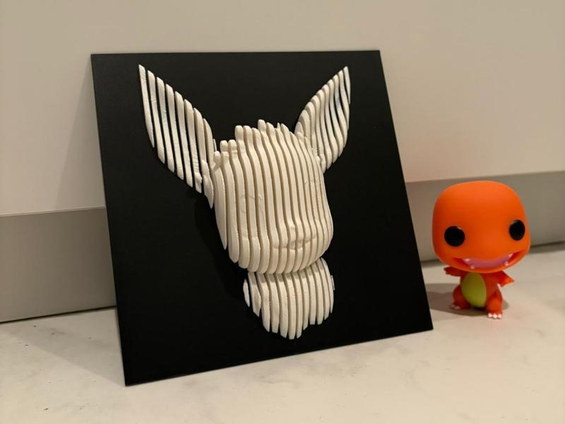 Eevee Layered sculpture