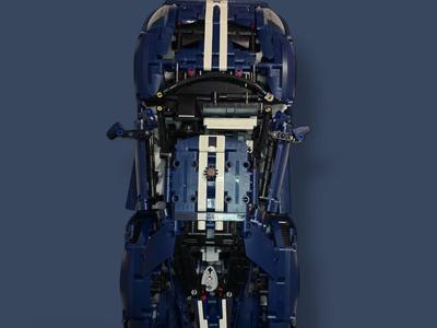 42154 Technic Ford GT Wall Mount