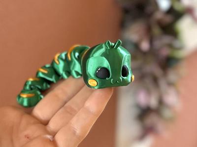 Articulated Caterpillar Fidget – Flexi Wiggly Worm