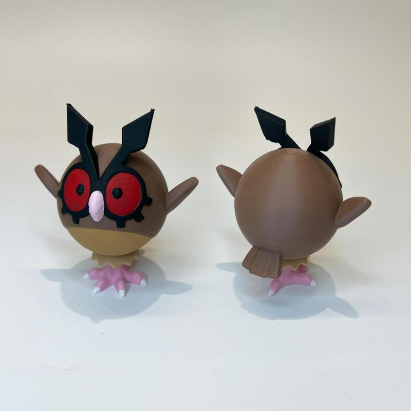 Hoothoot (Easy Print No Supports)