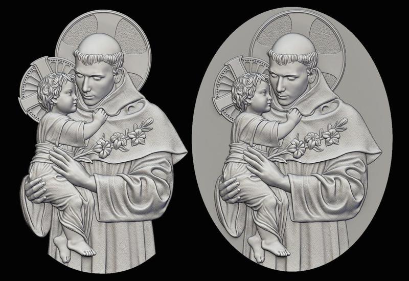 St Anthony Relief No Undercuts