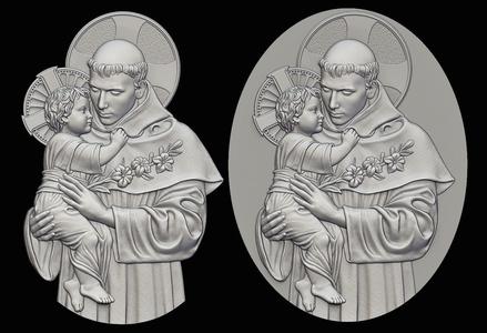 St Anthony Relief No Undercuts