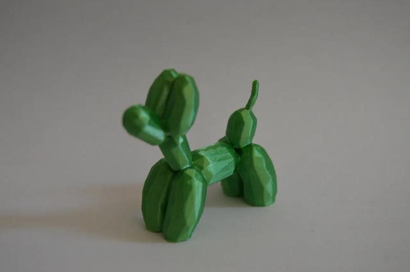 Low poly balloon dog