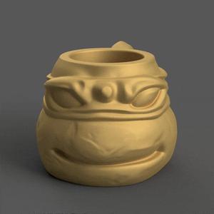 Ninja Turtles Planter Vase Urn Candy Dish Candle Holder STL