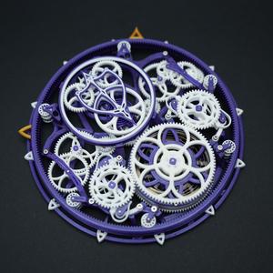 Tourbillon Mechanica – Tourbillon Escapement Mechanical Clock (Assembly guide pdf in description)