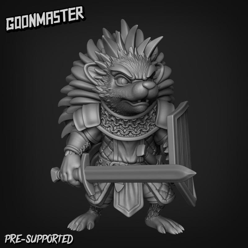 Hedgehog Knight 1