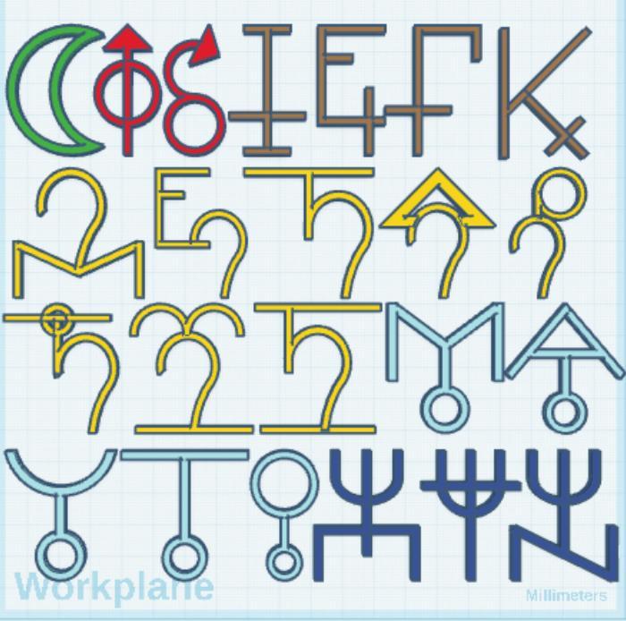 Lunar Symbols