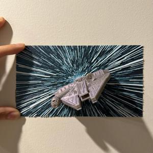 Piece of Junk in Space – Hueforge Print