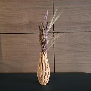 Dried flower vase
