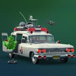 Ecto-1 Frozen Empire STL files for 3D Printing | Assembly Model