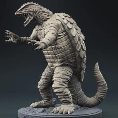 Gamera Showa Era STL files for 3D Printing | Assembly Model