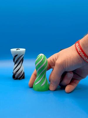 Pawn Spiral Passthrough Fidget Toy