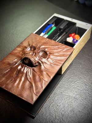 Skull Book Box