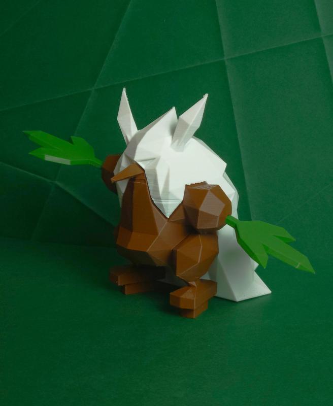 Shiftry Low Poly