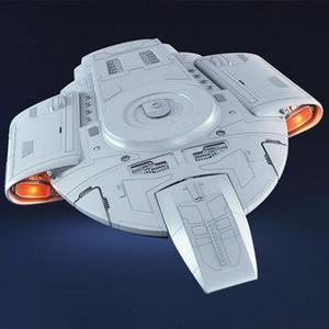 USS Defiant 3D Printing Model | Assembly
