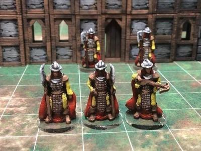 Townsfolke: Town Guard variants (28mm/Heroic scale)