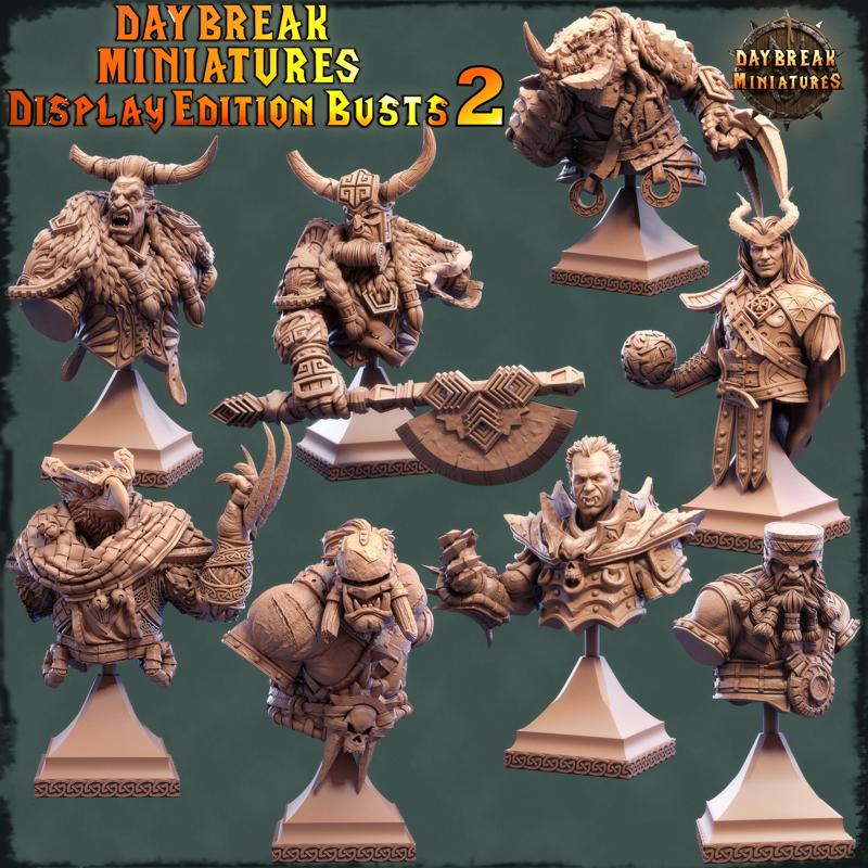 Daybreak Miniatures – Bust Pack 2