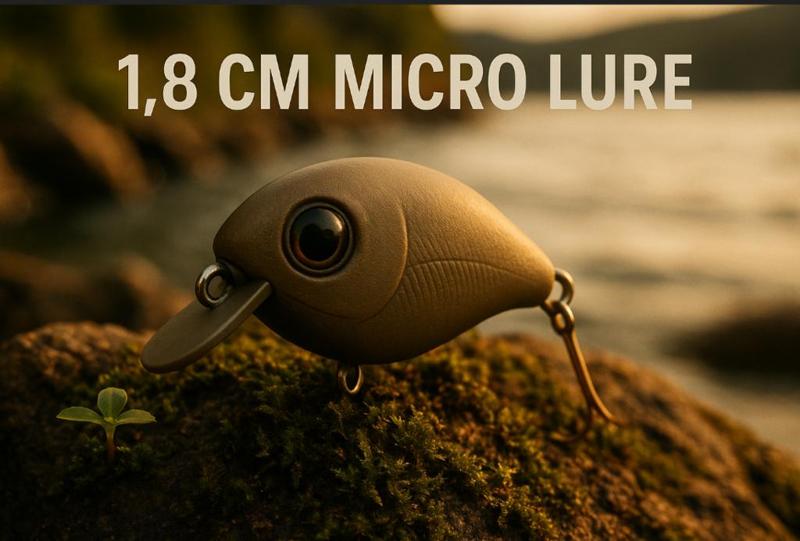 1.8CM ULRF Fish Lure (TWO MODELS WITH AND WITHOUT 4.5MM BB BALLS) – 1.8CM ULRF Balık Yemi (4.5MM BB TOPLU VE BB TOPSUZ İKİ MODEL)