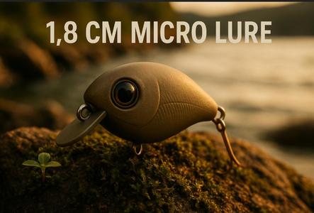 1.8CM ULRF Fish Lure (TWO MODELS WITH AND WITHOUT 4.5MM BB BALLS) – 1.8CM ULRF Balık Yemi (4.5MM BB TOPLU VE BB TOPSUZ İKİ MODEL)