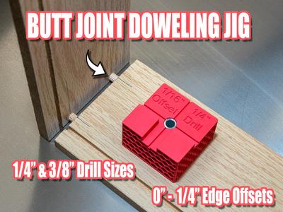 Butt Joint Doweling Jig