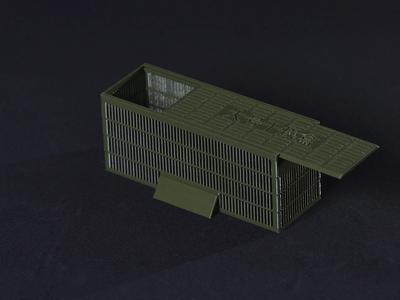 Large 120*40*50mm desiccant box with slide
