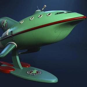Planet Express Ship Futurama 3D Printing Model | Assembly