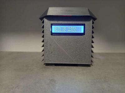 Little ESP32  weather station