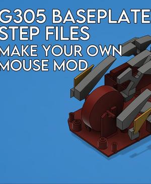 Logitech G305 Baseplate + Components